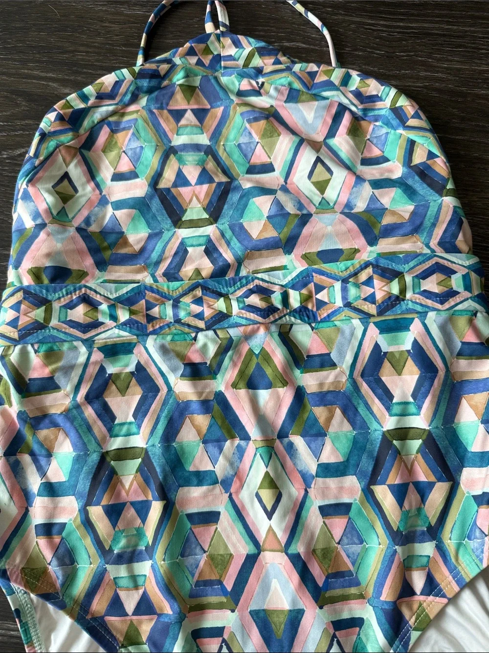 La Blanca Geometric Multicolor One-Piece Swimsuit